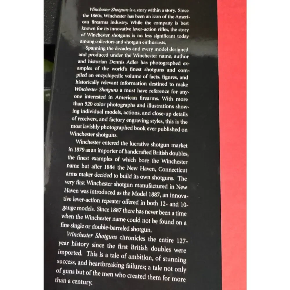 Winchester An American Legend Hardcover Firearms History Coffee Table Book